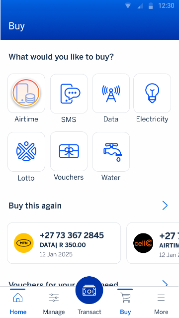 buy - prepaid airtime