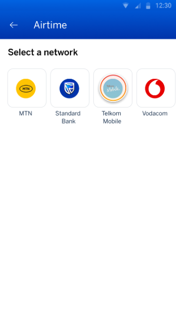 airtime service provider on Andriod