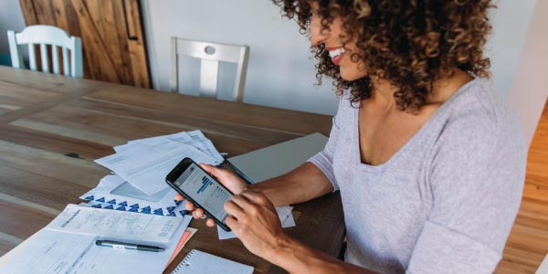 Banking app teaser image